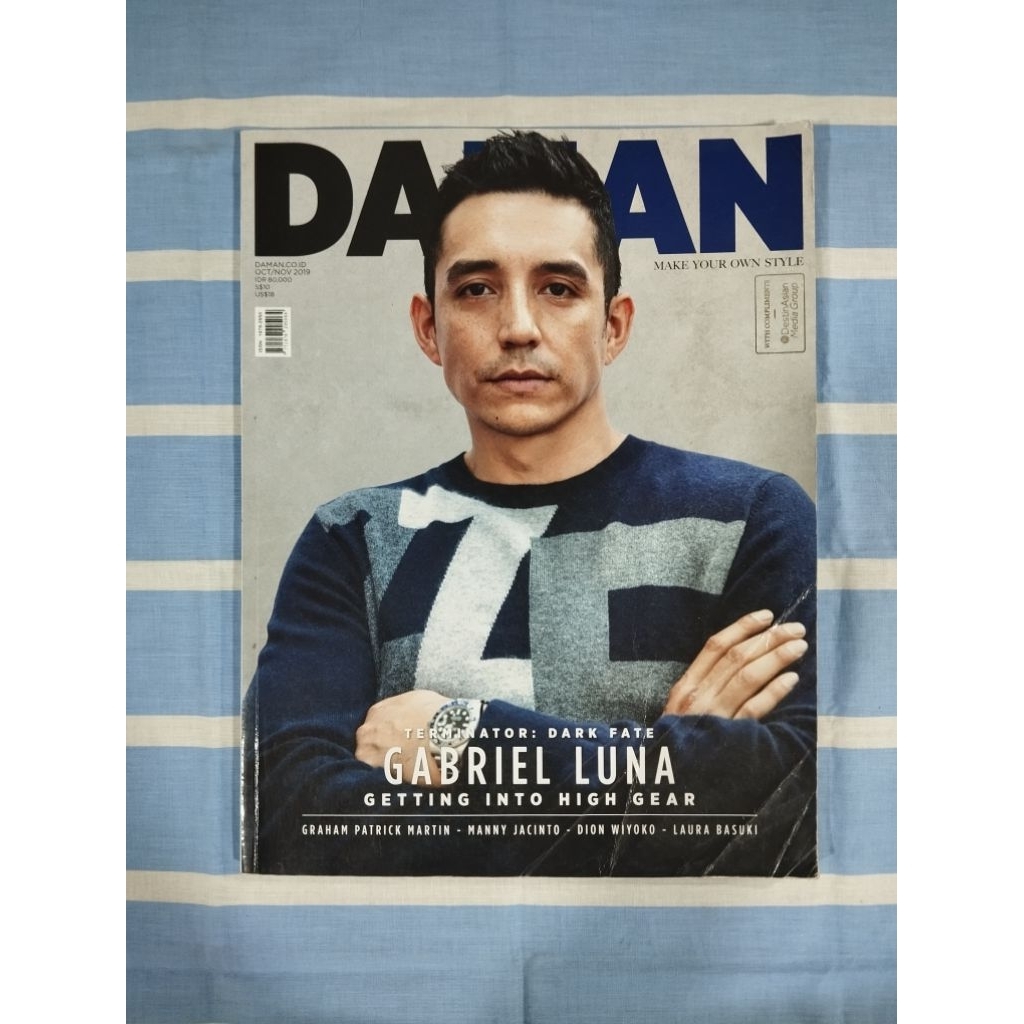 Majalah DA MAN edisi Oktober/November 2019 "Gabriel Luna"