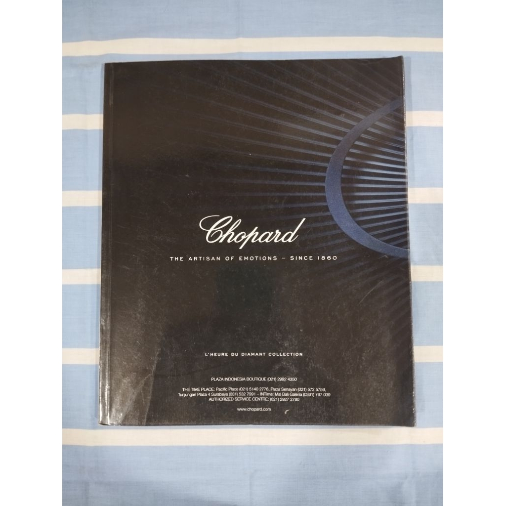 "Chopard" L'HEURE DU DIAMANT COLLECTION Katalog Produk Jam Tangan dan Perhiasan Mewah