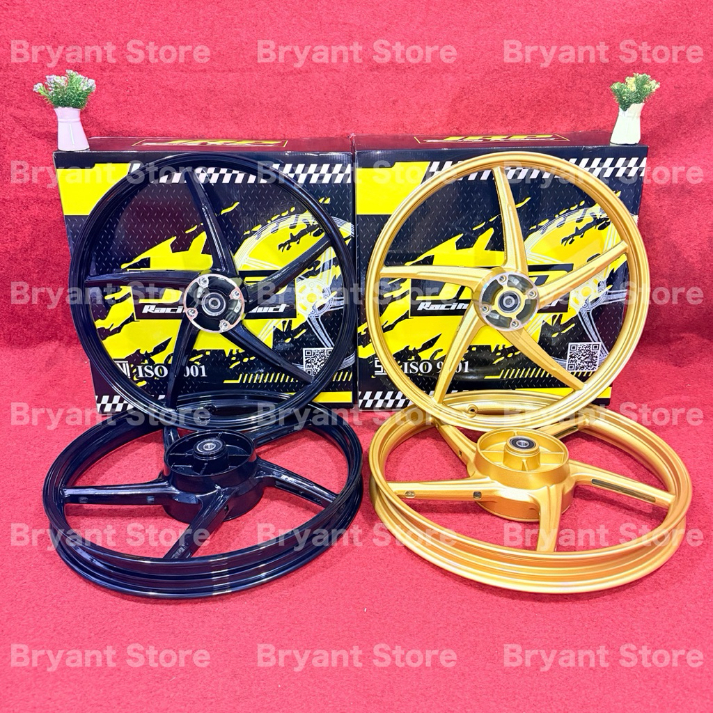 JRP RACING ORIGINAL VELG RAPIDO PALANG 5 140X17 160X17 JUPITER Z MX OLD FIZR VEGA R ZR 140 160 RING 