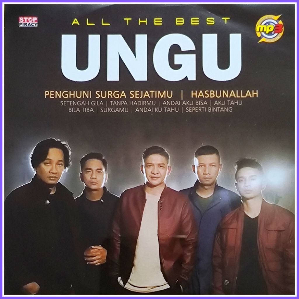 Kaset MP3 Audio 180 Lagu Pop Indo Ungu Album Pilihan Terlengkap