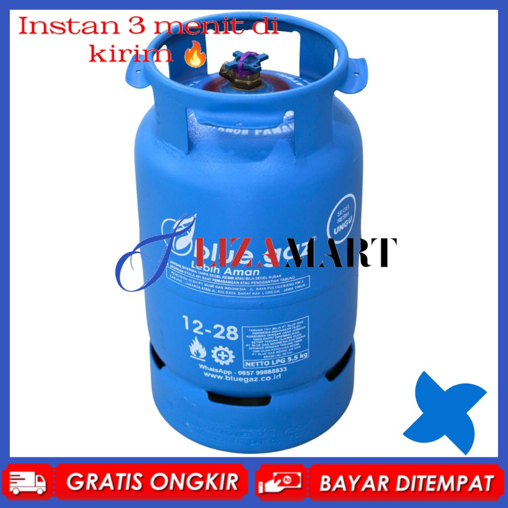 Tabung Blue Gaz 5,5kg Tabung Gas 5,5kg Tabung Biru