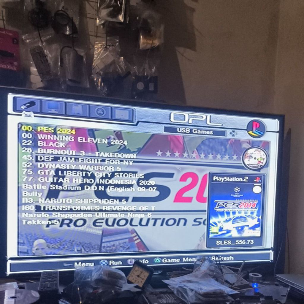 mesin PlayStation ps 2 slim seri 9 browser