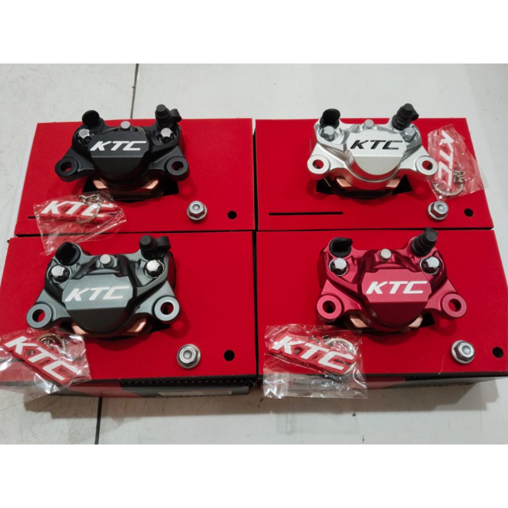 KALIPER PALA BABI KTC RACING 2 PISTON SLIM KTC RACING ORIGINAL UNIVERSAL