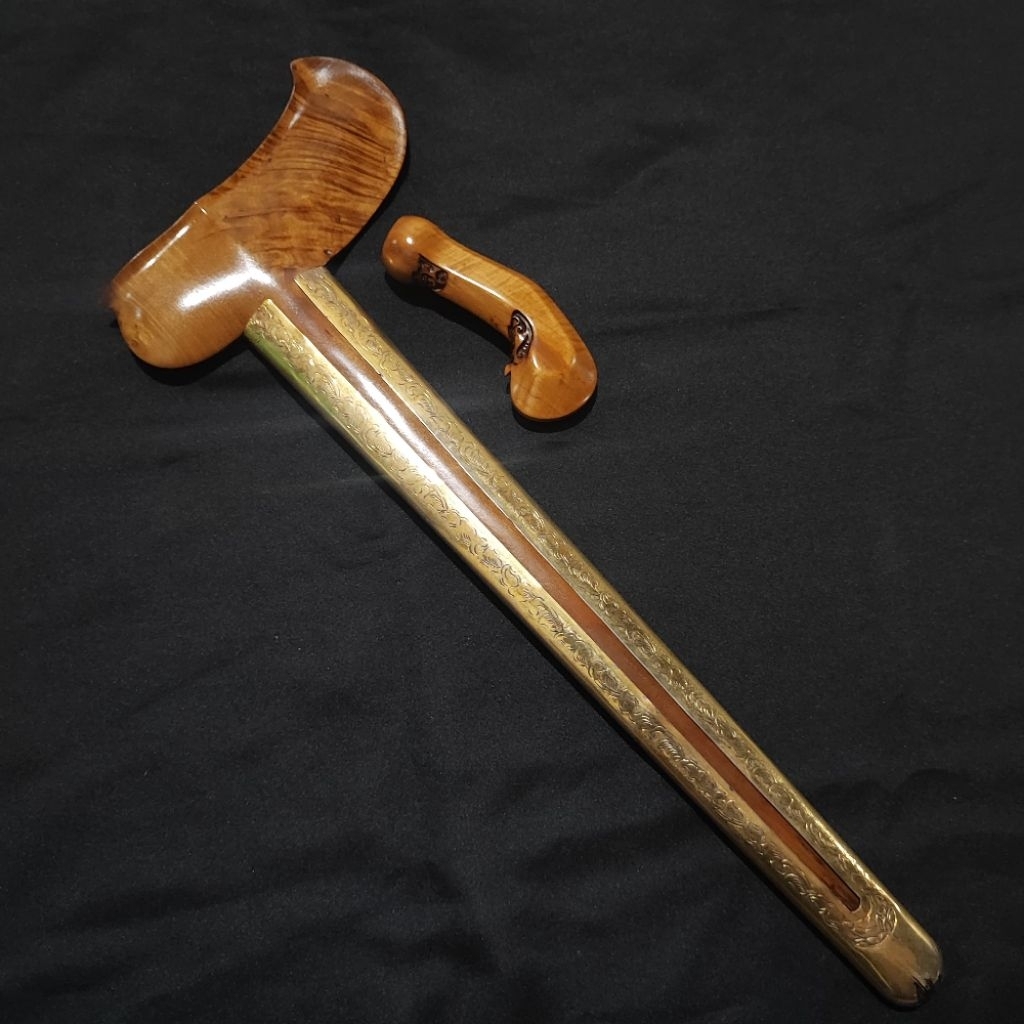 Warangka Lawasan Kayu Kemuning Lawasan Gandar Iras