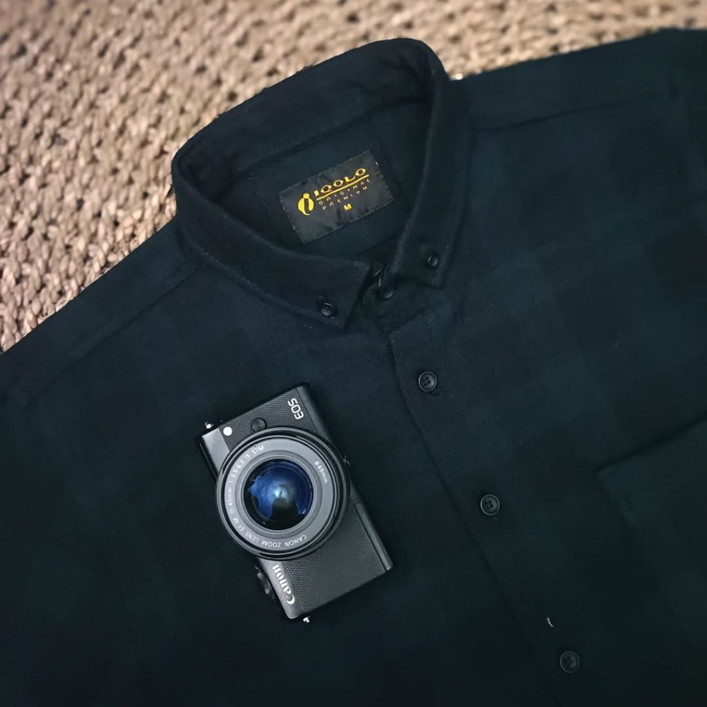 F2D Kemeja Flanel Blue Denim Premium Best Seller / flanel/hem pria/ flanel pria/ kemeja flanel/ eigh