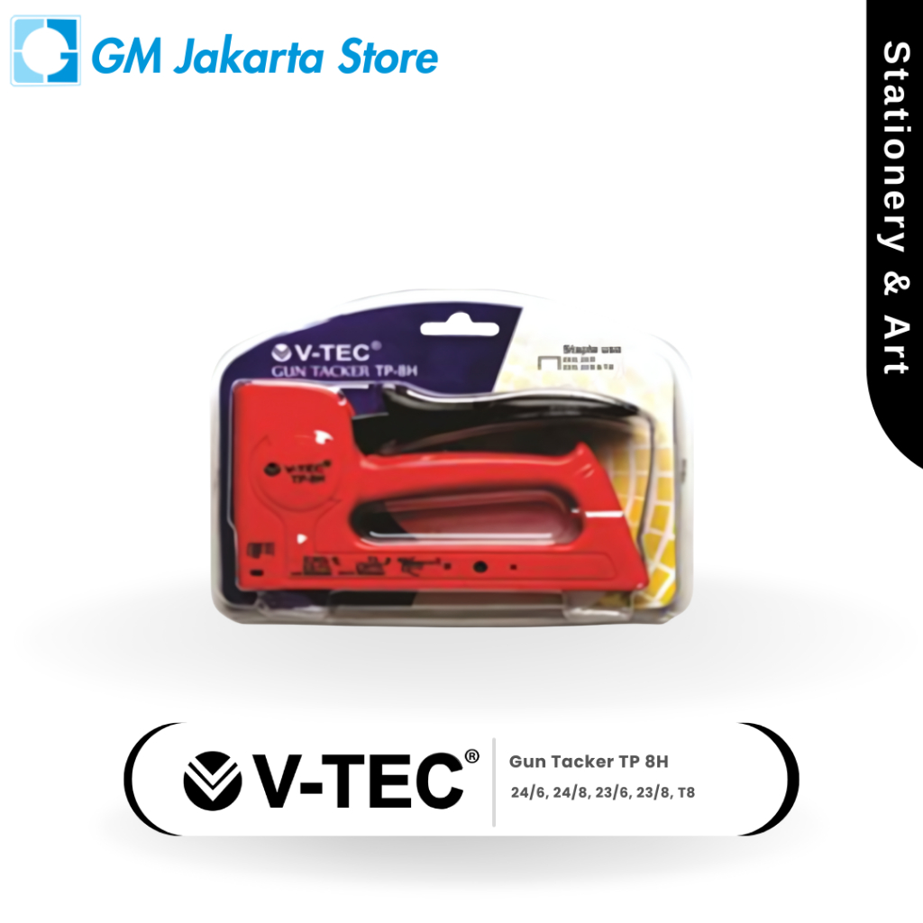 V-TEC Gun Tacker TP 8H