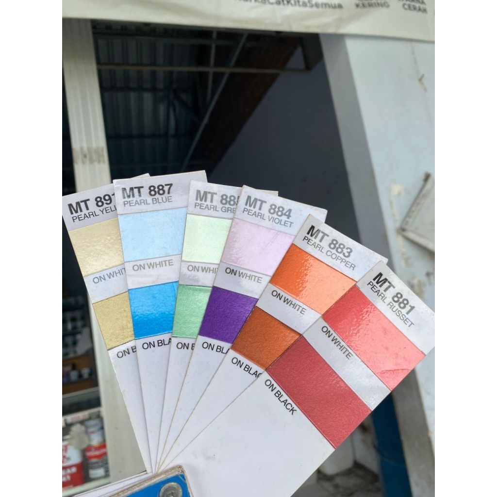 cat PU mutiara lembayung/cat efect lembayung polyuretane