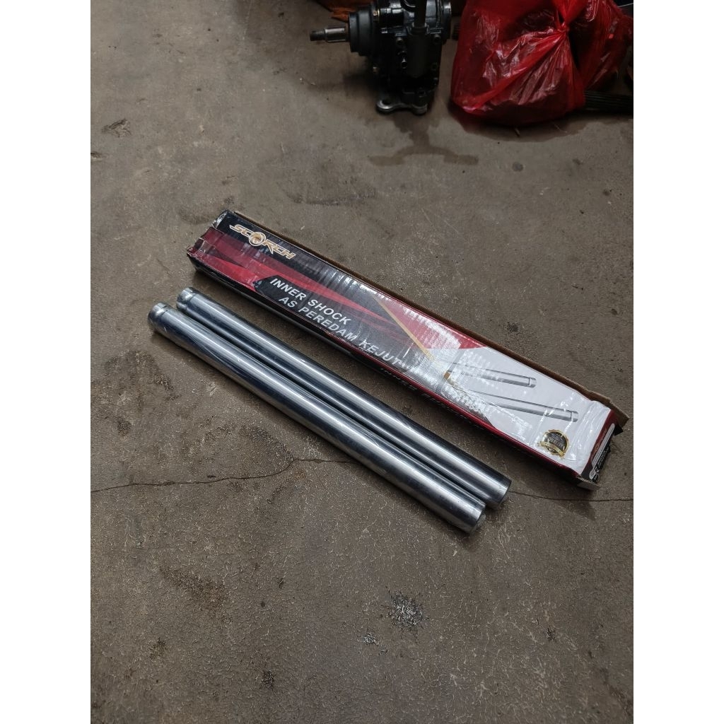 As Shock Batang Shock Depan Motor Set Kanan Kiri Honda Beat Pop