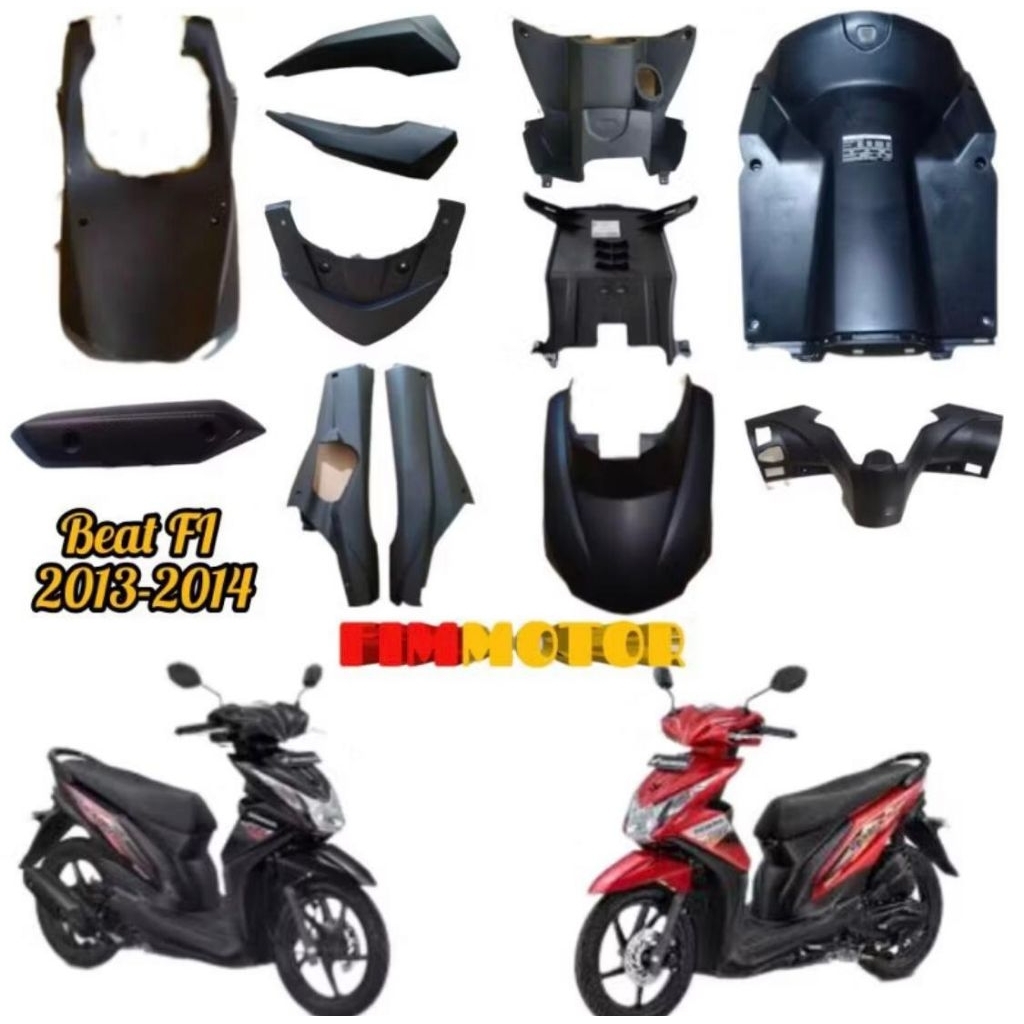 Body Motor Honda BEAT FI  Stater Kasar Halus TAHUN 2013 - 2016 BODY KASAR Honda BeAT FI Stater Kasar