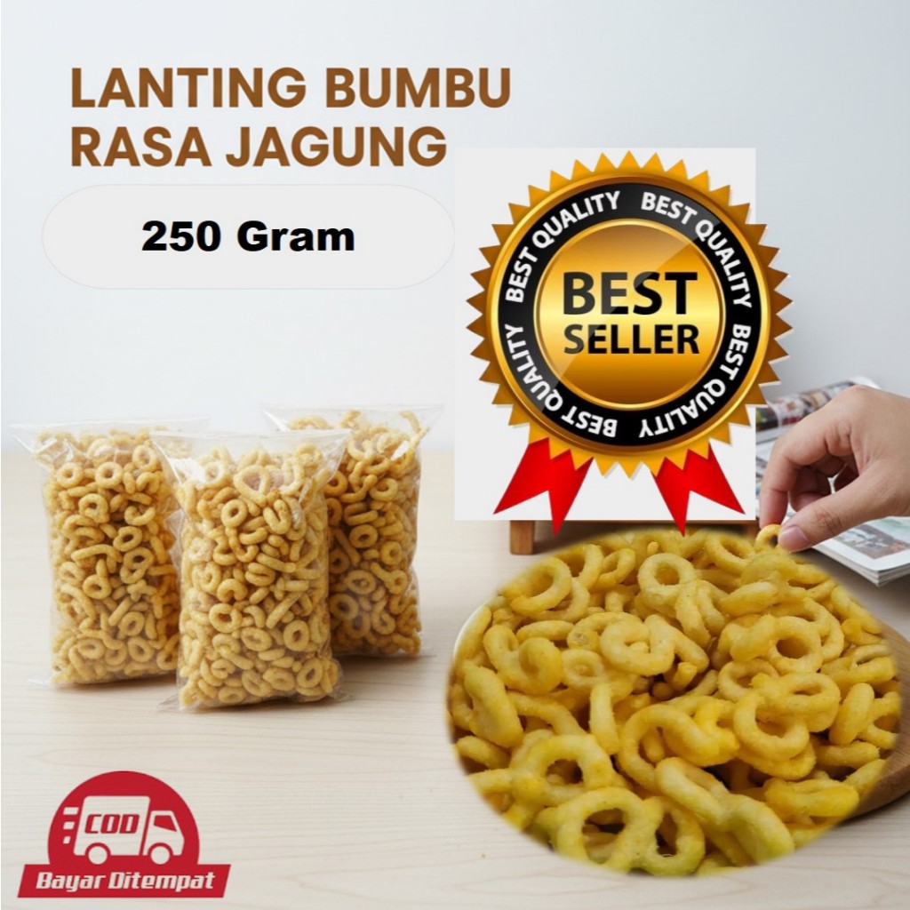 Lanting Rasa Khas Kebumen Lanting Rasa Jagung 250 Gram