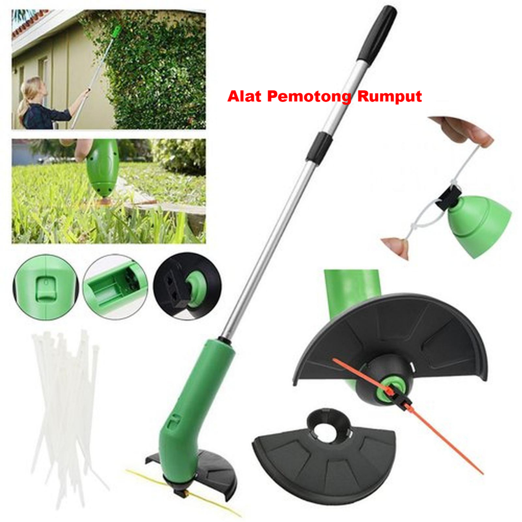 Pemotong rumput portable - ALAT PEMOTONG RUMPUT RUMAH ZIP TRIM