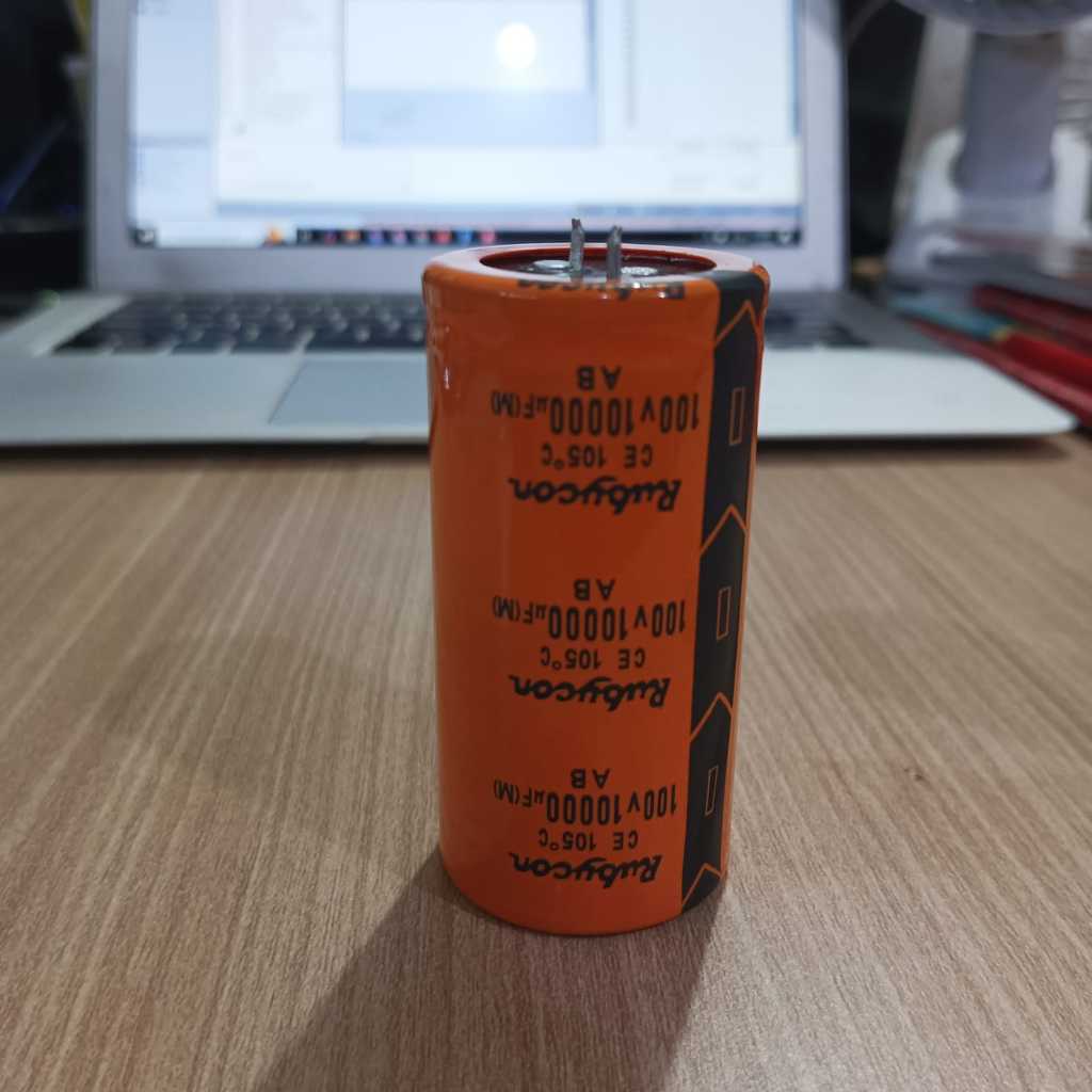 Elco 10000UF/100V Rubycon Orange AB