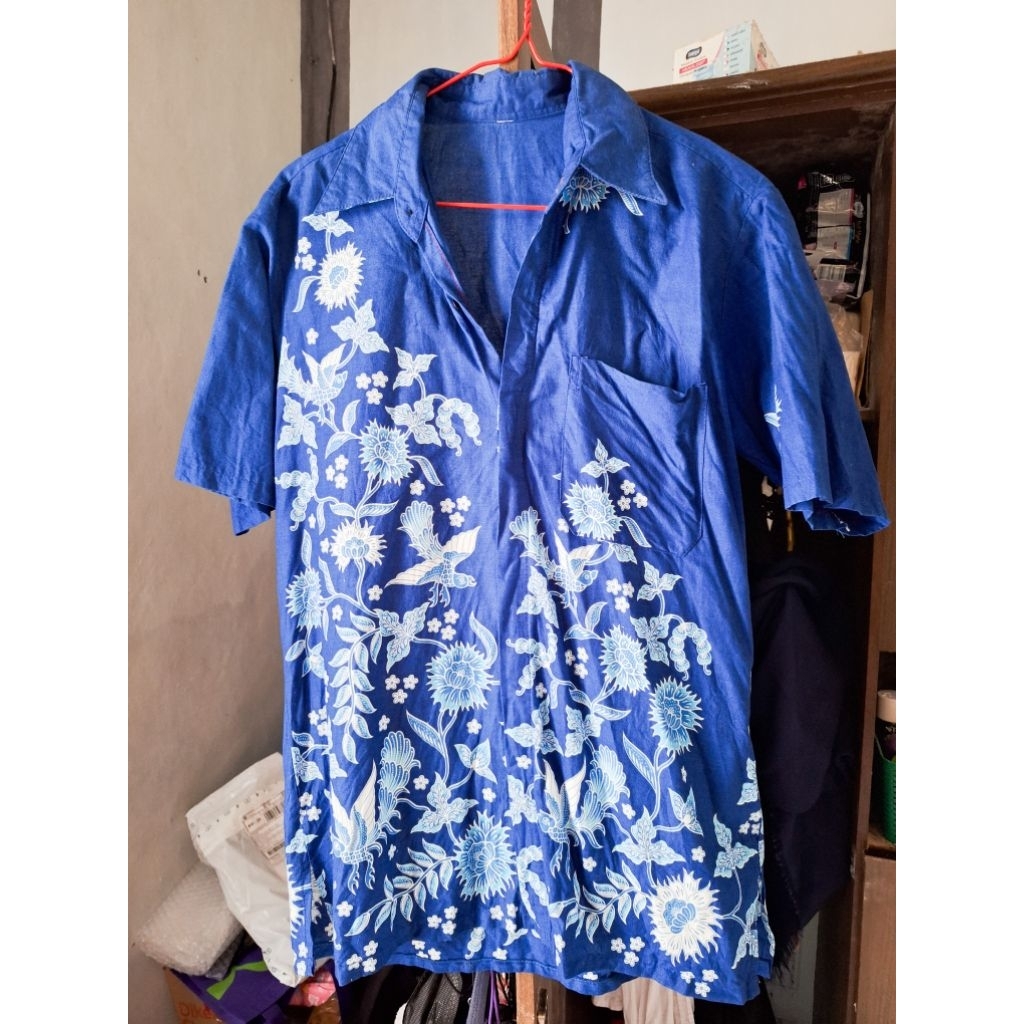Kemeja Batik Pria BENANG RAJA | Baju Batik | Kemeja Pria | Preloved