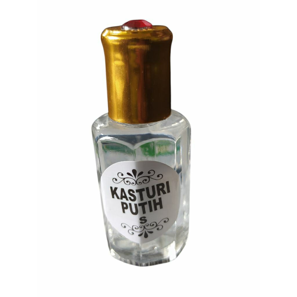 Parfum Kasturi Putih Isi 12Ml/Minyak Kasturi Putih Asli