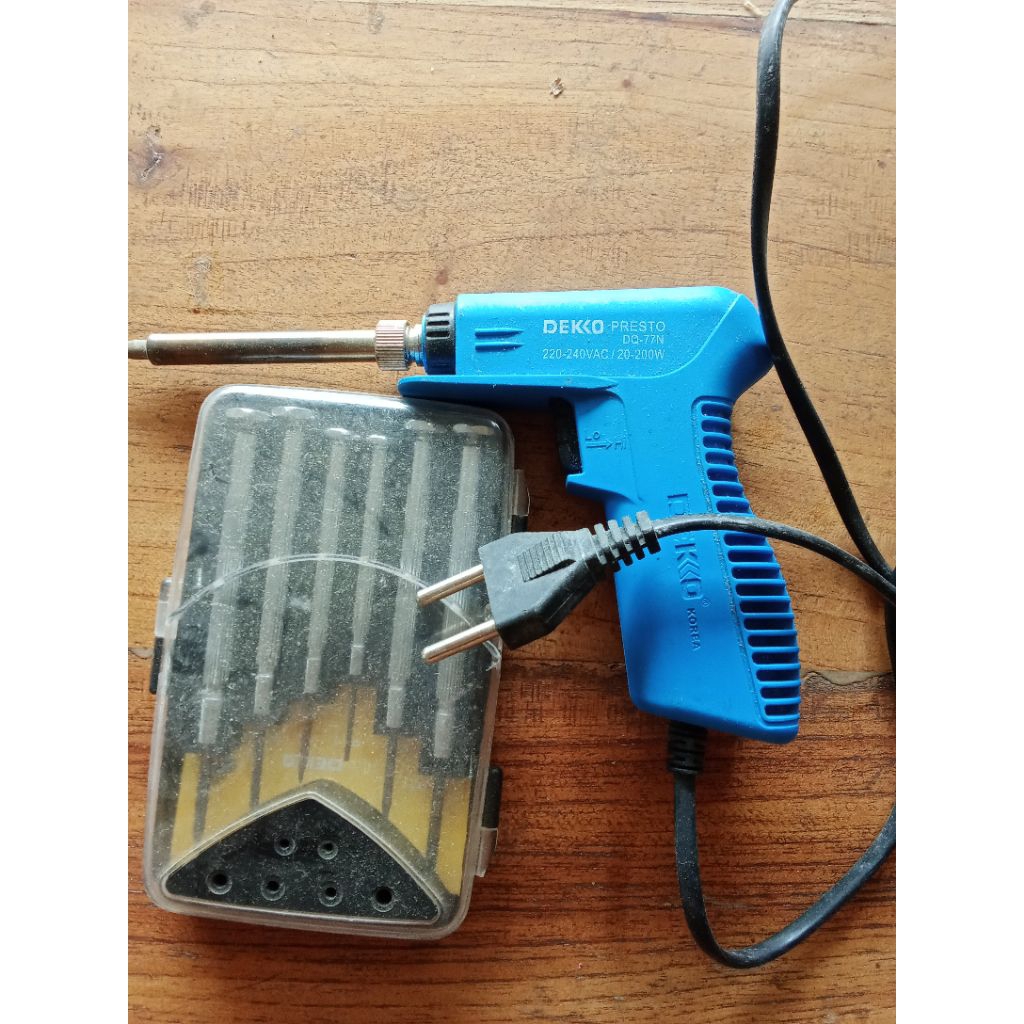 solder dan obeng deko 200watt
