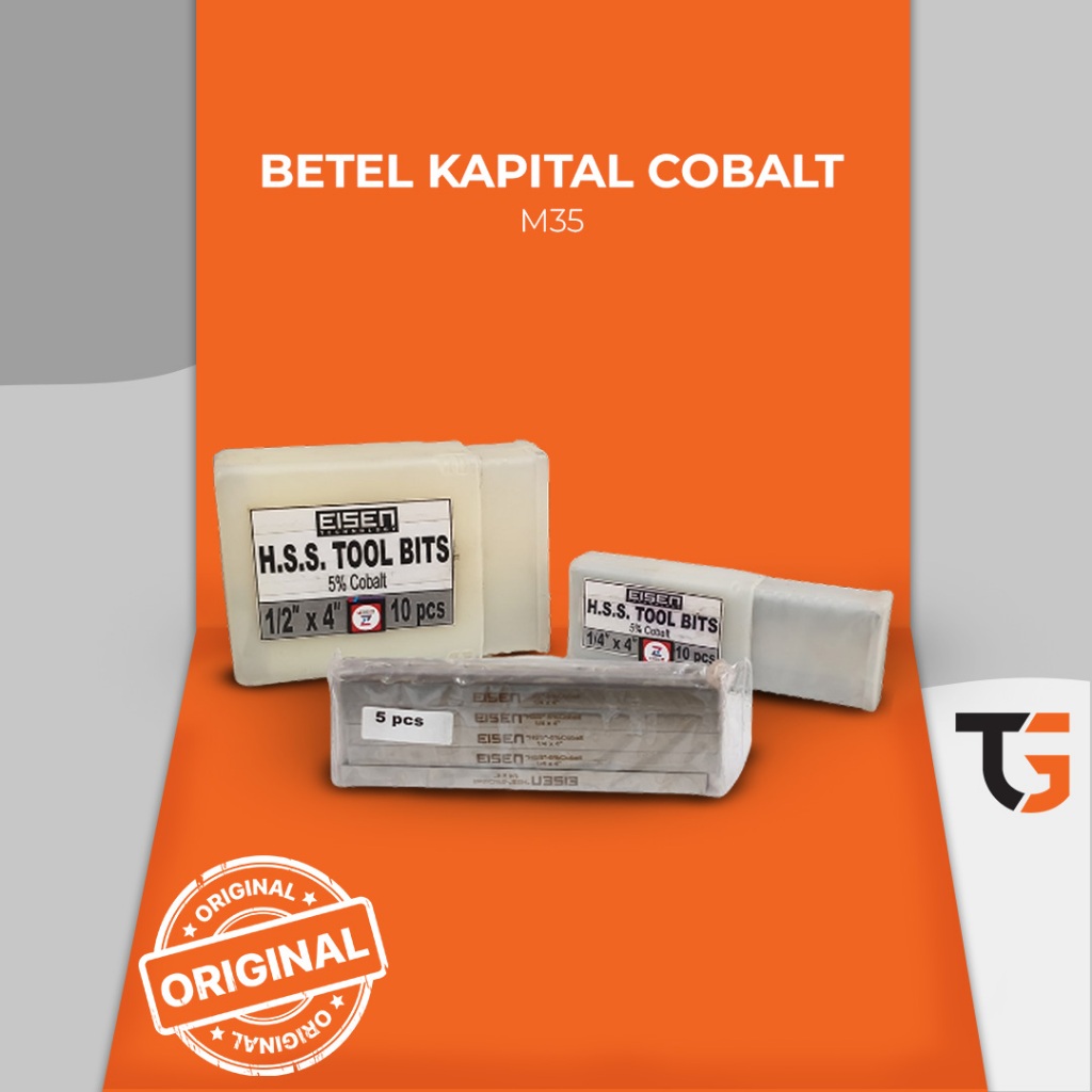 HSS M35 Square Tool Bits - Betel Kapital Cobalt