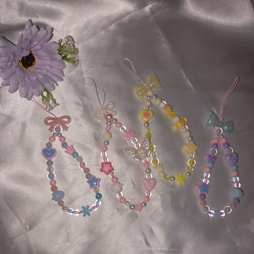 STRAP PHONE MIX WARNA TALI GIOK