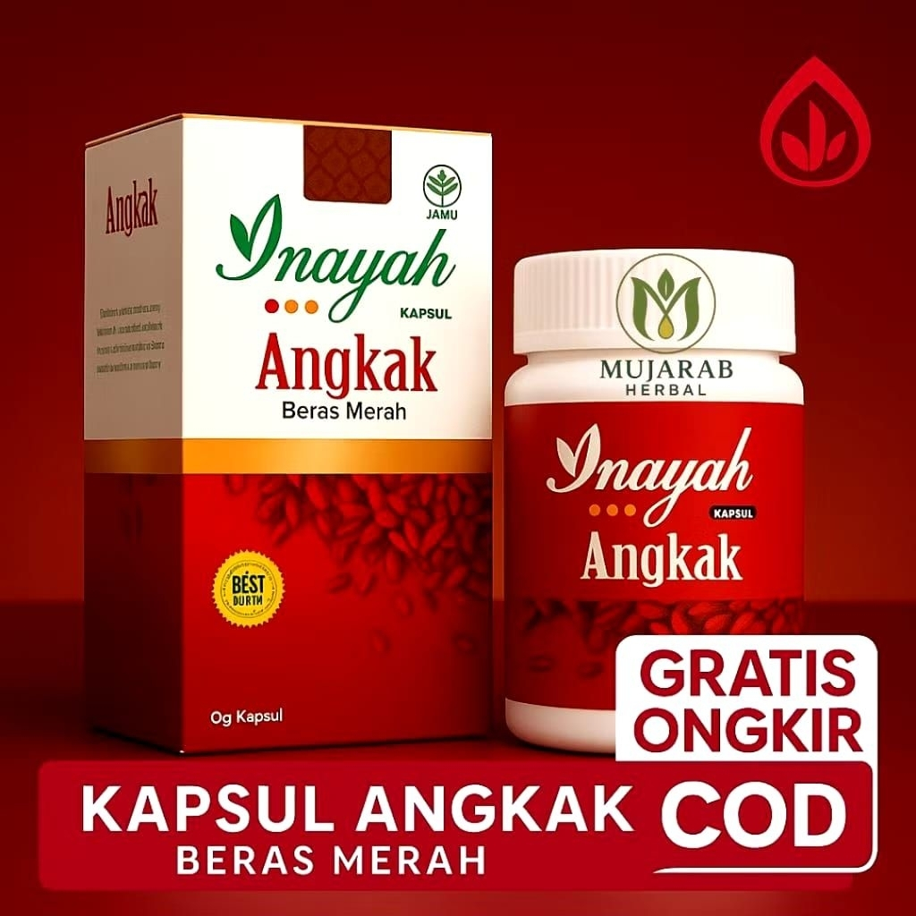 INAYAH - Kapsul Angkak Inayah || Kapsul Angkak Sari Alam