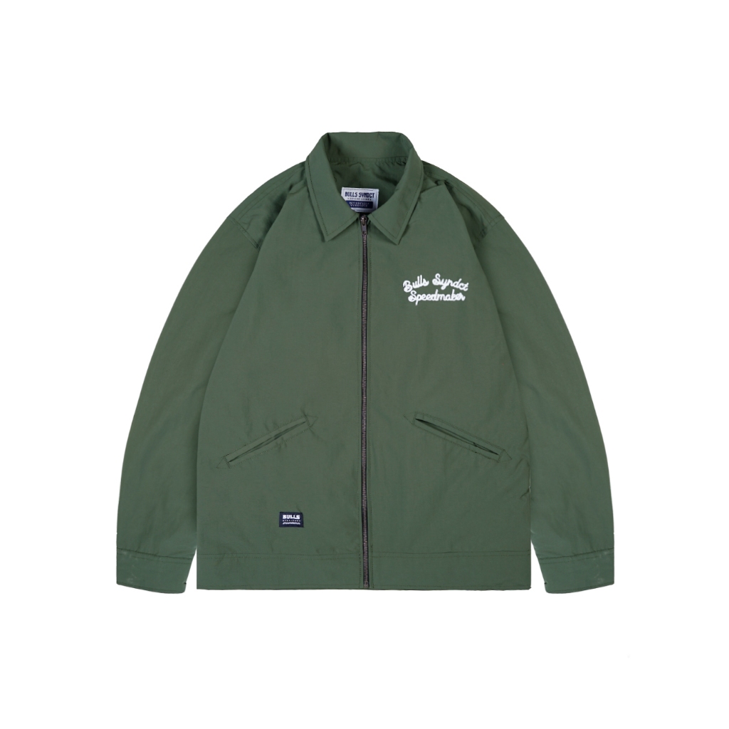 BULLS SYNDICATE Deck Jacket | Fredas Green Army