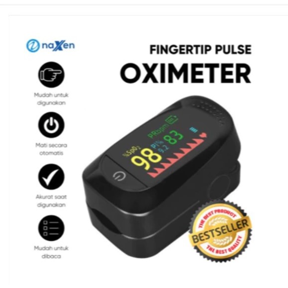Naxen Fingertip Pulse Oximeter – Alat Medis Akurat