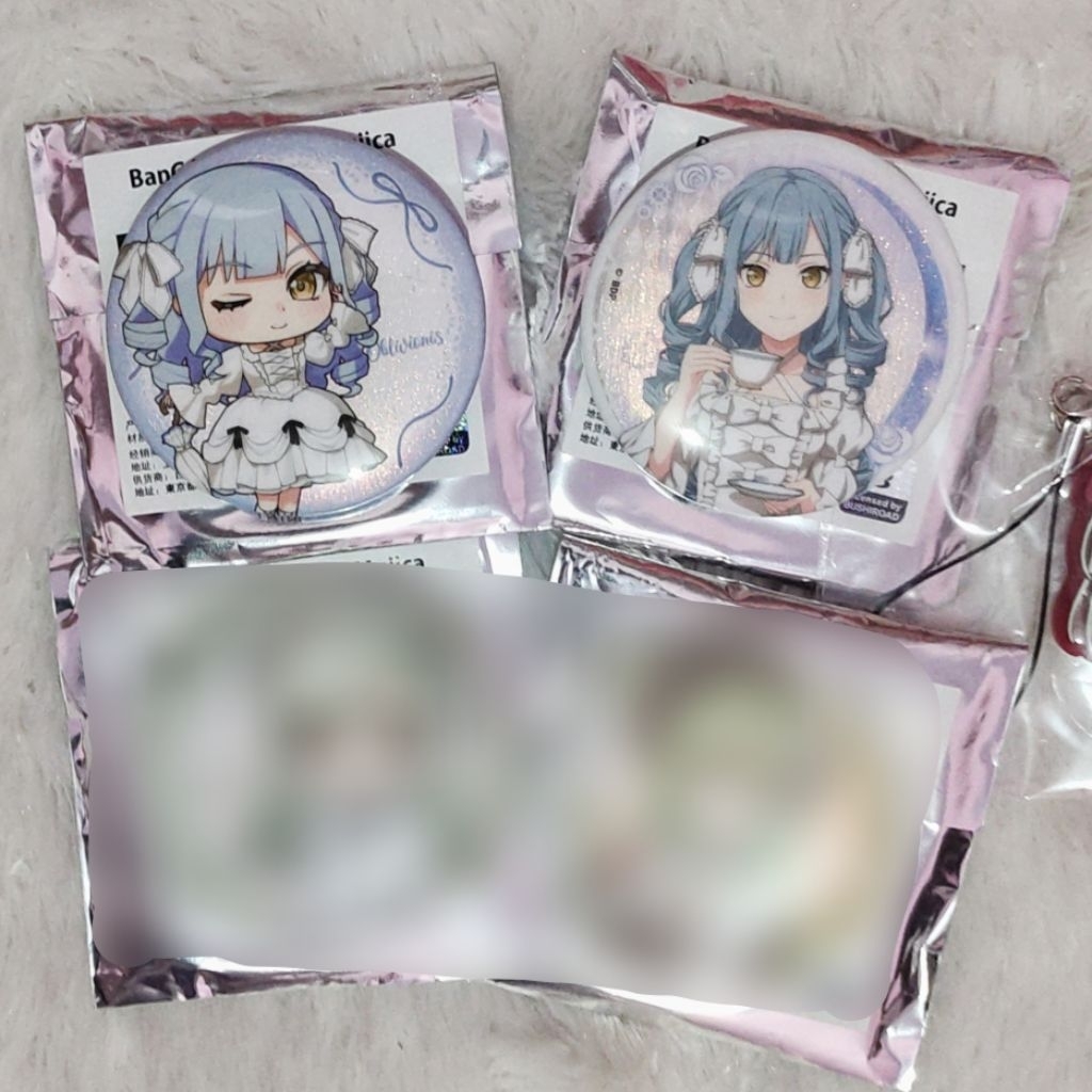 Bandori ave mujica badge cafe animate sakiko set