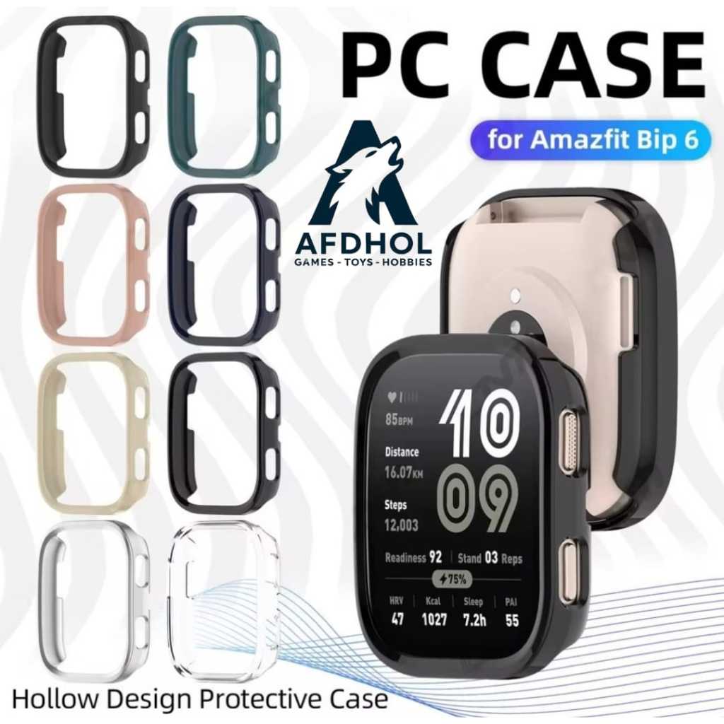 BUMPER TPU PC CASE AMAZFIT BIP 6 BIP6 XIAOMI AMAZFIT BIP 6 BIP6 SILICONE SILICON SILIKON CASING COVE