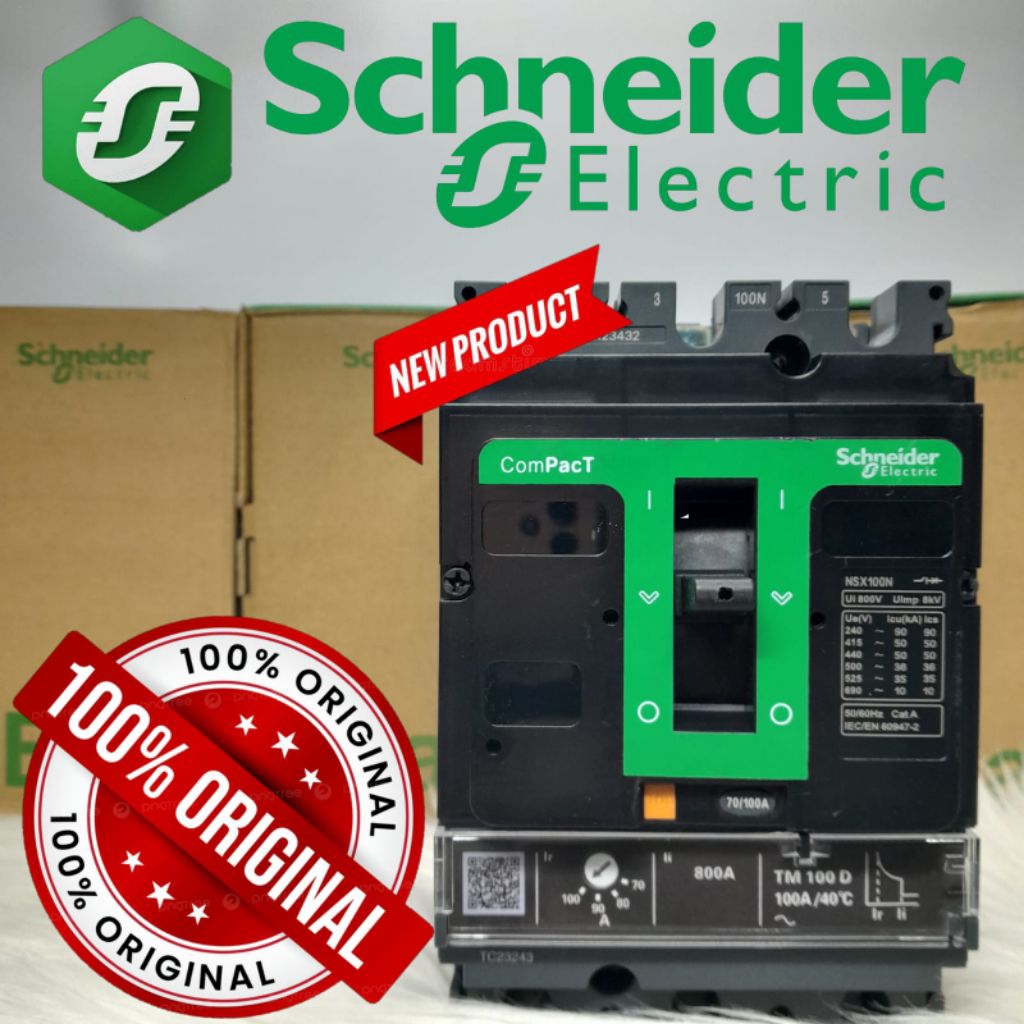 mccb nsx breaker nsx250/250ampere 3phase TM250D