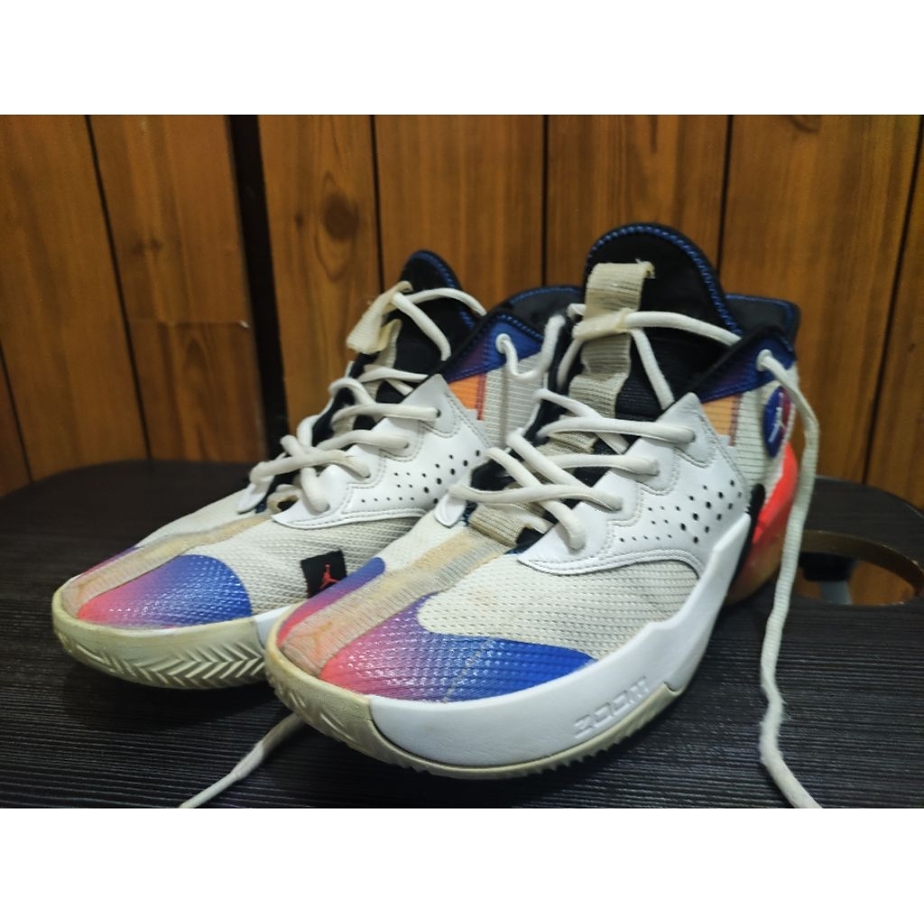 Air Jordan React Elevation PF "White Infrared Royal"