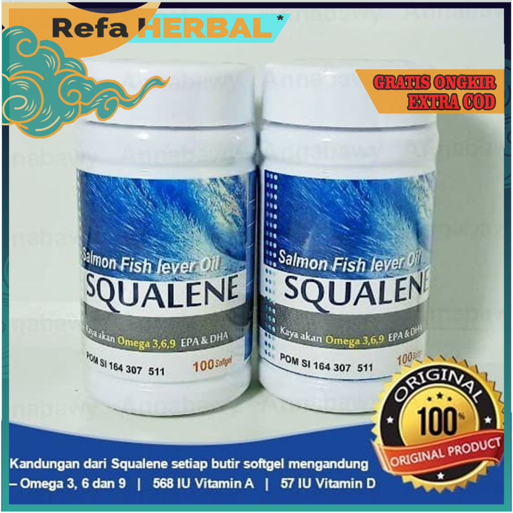SQUALENE Salmon Fish Lever Oil ORIGINAL