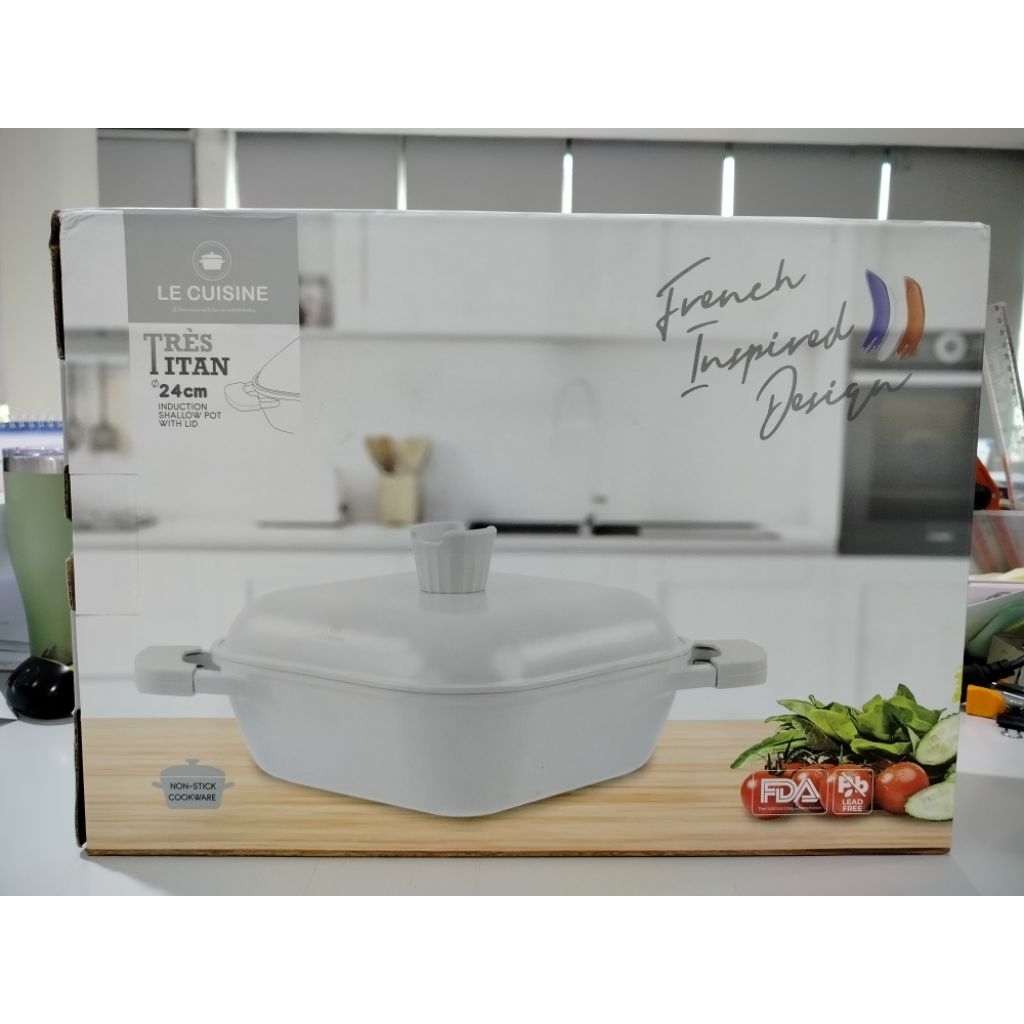 PANCI SHALLOW POT LE CUISINE 24CM SHOLLOW POT