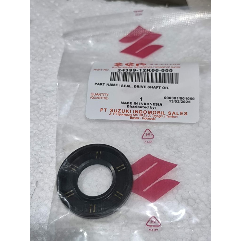 Seal Gear Depan Suzuki Satria FU150 Injeksi Original SGP 24399-12K00-000