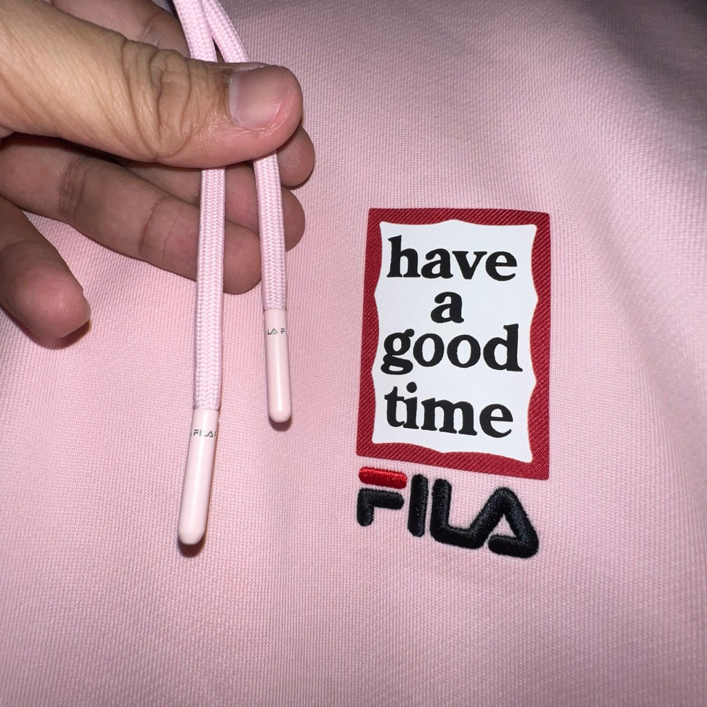 Hoodie Have a Good Time x Fila