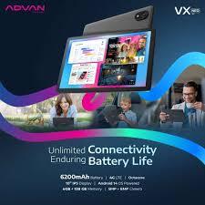 Advan Tab VX Neo Sketsa 3 10.4” 4GB 128GB Octa Core Dual SIM Card 4G LTE Tablet