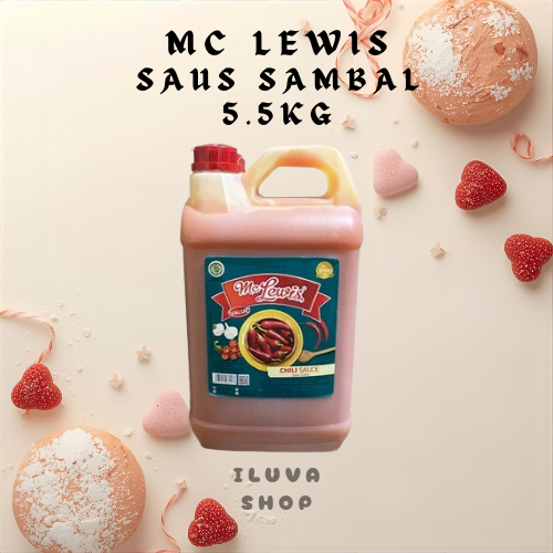 MC LEWIS SAOS SAMBAL JERIGEN 5.5KG / CHILI SAUCE