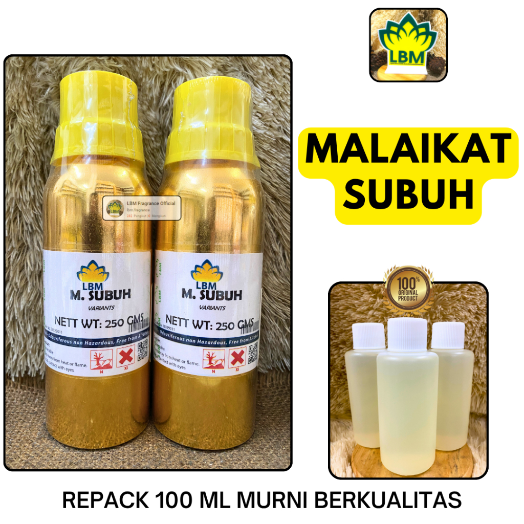 Bibit Parfum LBM - Malaikat Subuh 100 ML MURNI LBM Fragrance