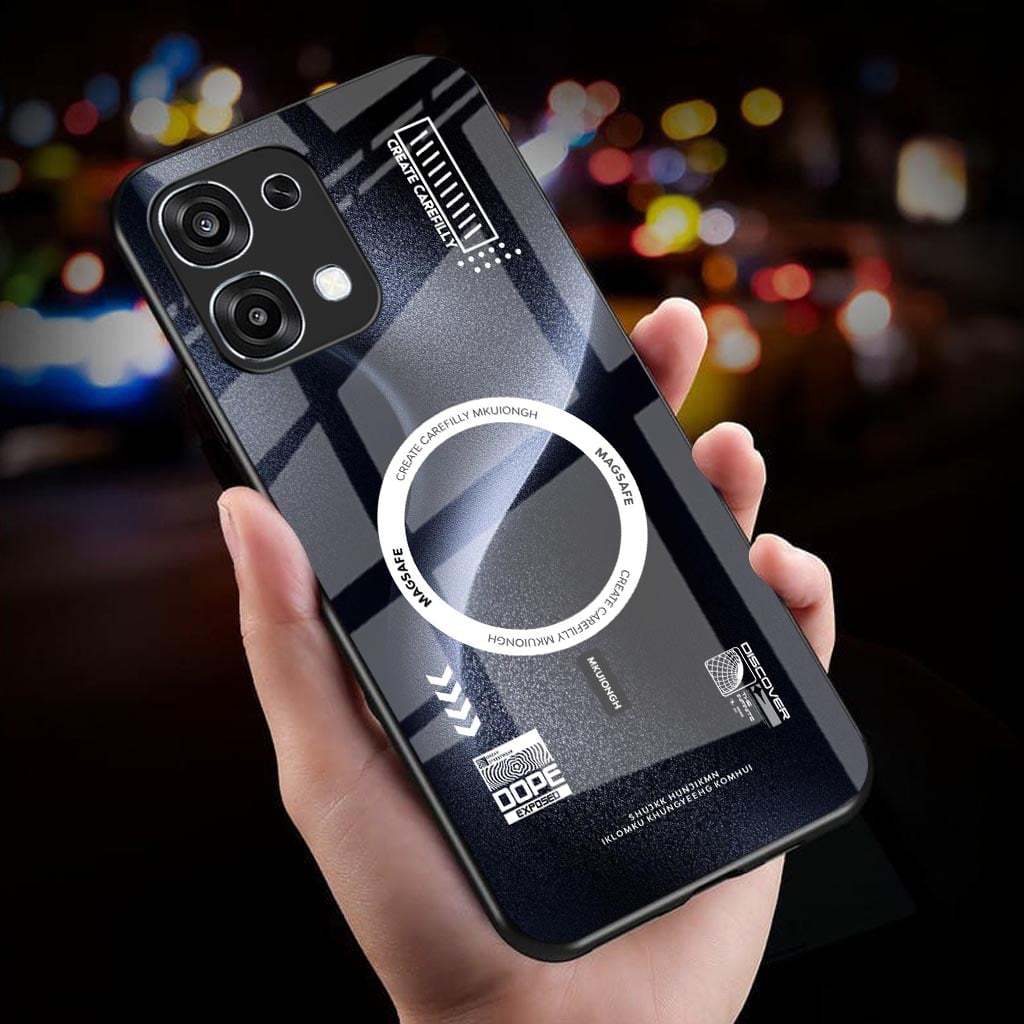 Softcase Glass  Kaca Kilau For OPPO A6 PRO -  Casing Hp OPOO A6 PRO - K74