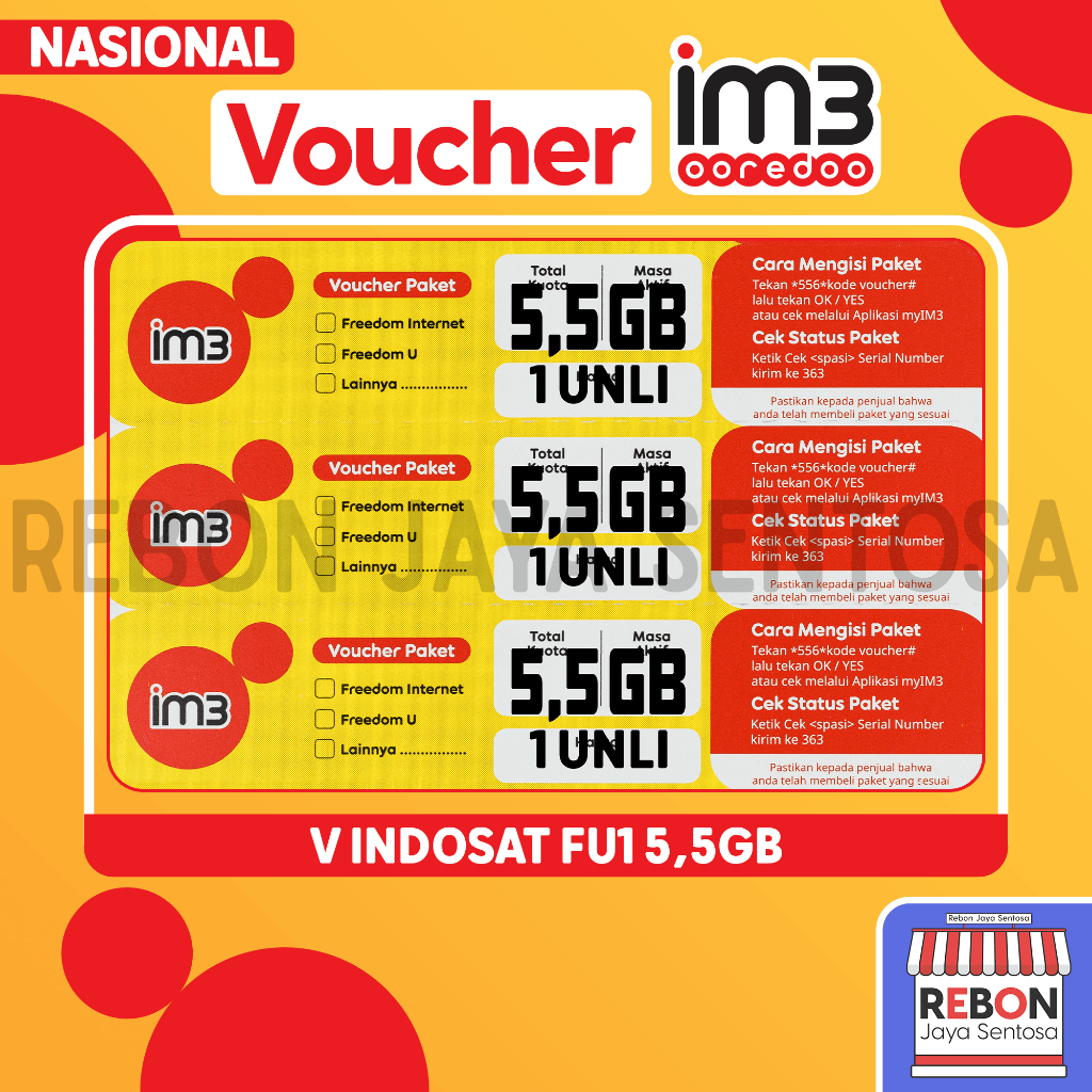 V Indosat FU1 5,5Gb