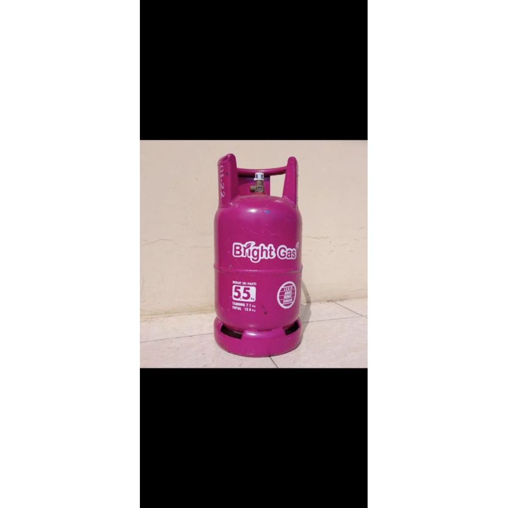 Gas elpiji 5,5 Kg isi ulang