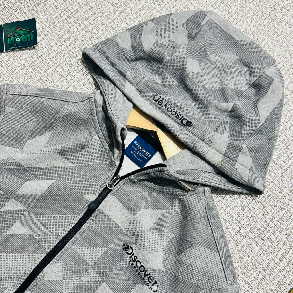 Hoodie Discovery 041 Size S | Crewneck | Jacket | Bomber | Tracktop | Atasan