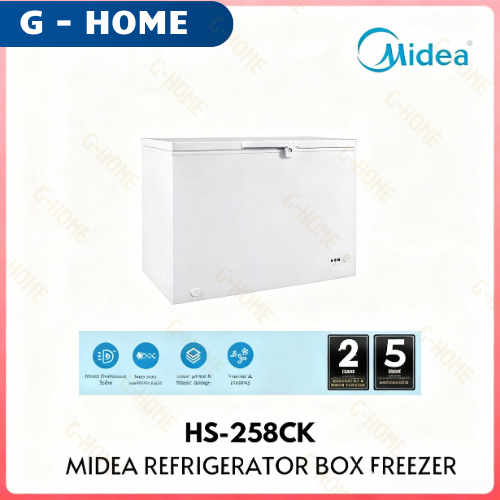 MIDEA Box Freezer 200 Liter HS-258CK