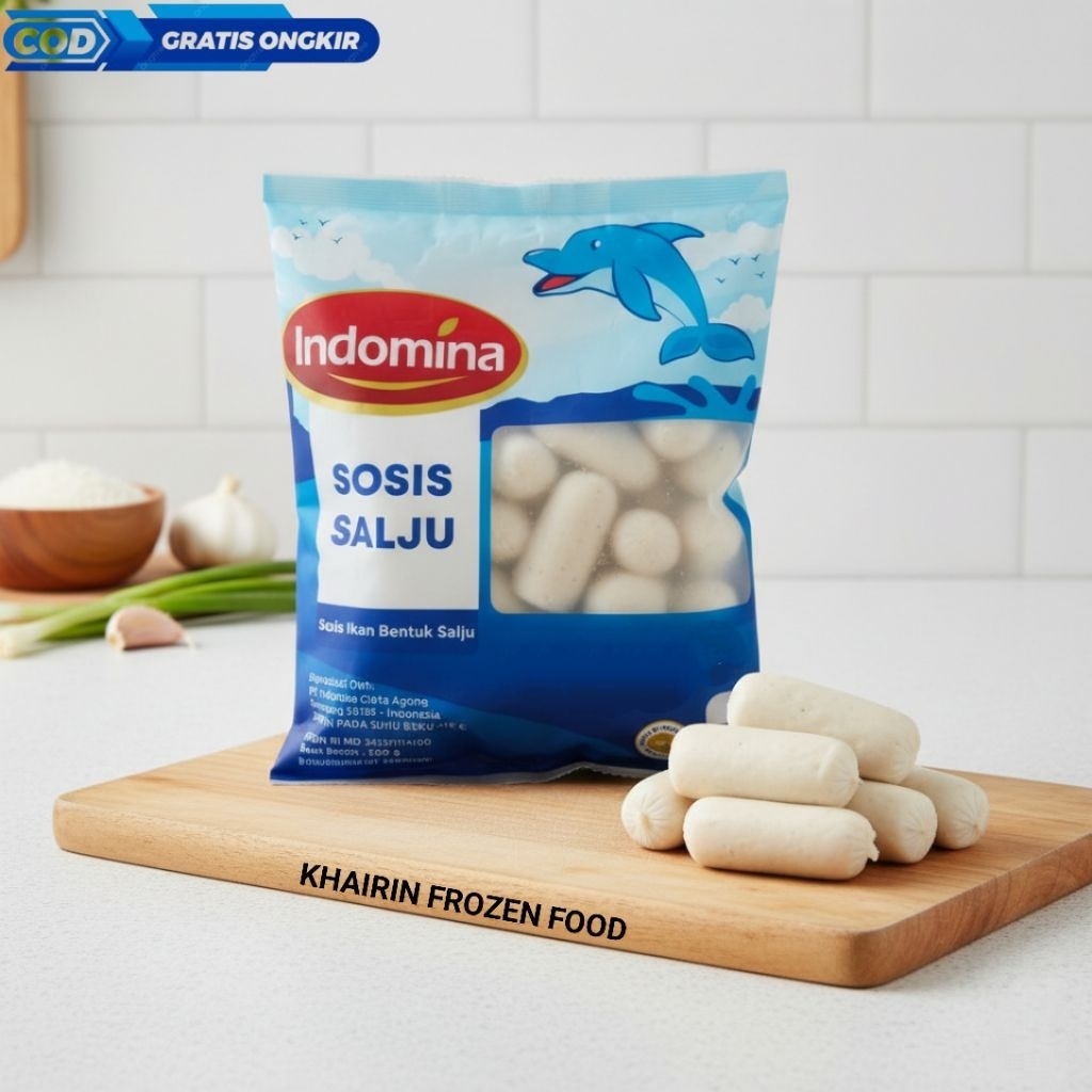 Indomina Sosis Salju Frozen Food Khairin