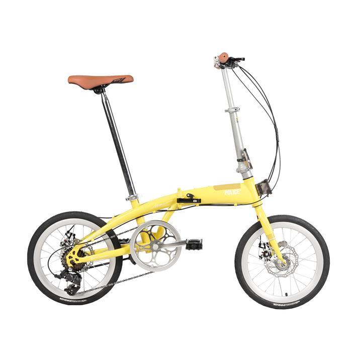 Sepeda Lipat Element Police Milan 8 Speed 16 Inch Lipat Police Milan 8 Sp 16 In Pastel Colour Series