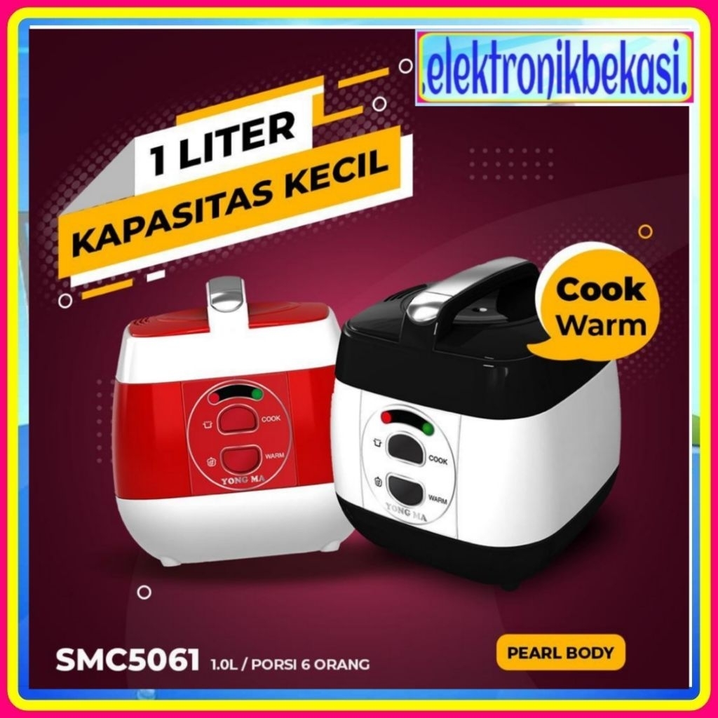 MAGIC COM YONG MA SMC 5061 / MAGIC COM YONGMA 1 LITER / YONG MA SMC5061