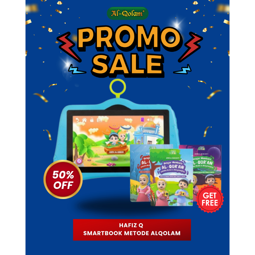HAFIZ Q Bundling Smartbook/Hafiz Go/Hafiz Card/Hafiz Boo