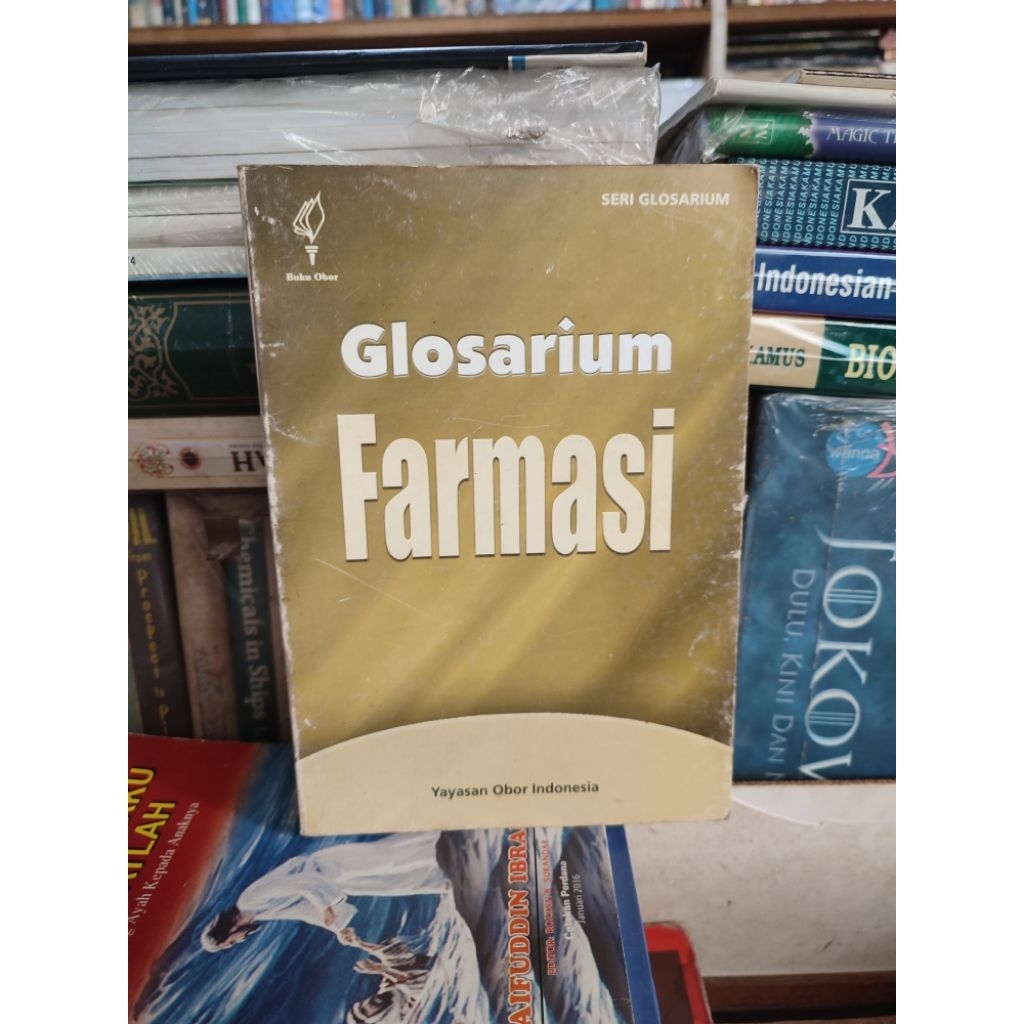 Glosarium farmasi. buku bekas obor