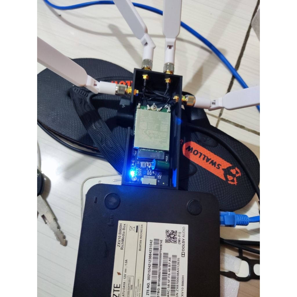 (BEKAS) Modem Rakitan Dell dw5821e CAT16 5CA