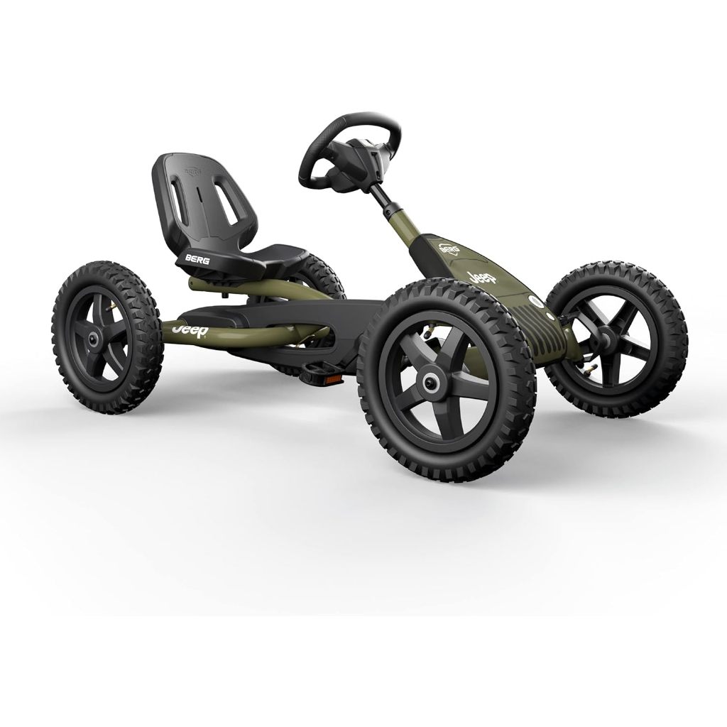 Berg Toys - Buddy Jeep Junior Pedal Go Kart - Go Kart - Go Cart for Kids