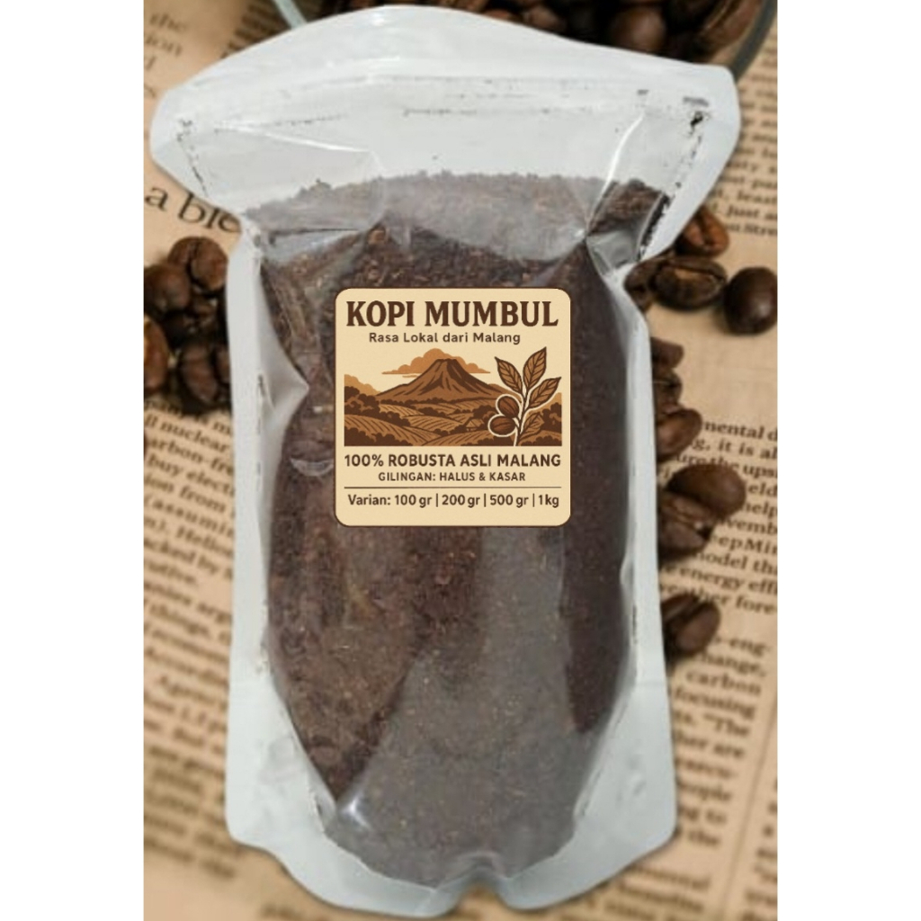 KOPI MUMBUL KOPI MURNI ROBUSTA ASLI MALANG