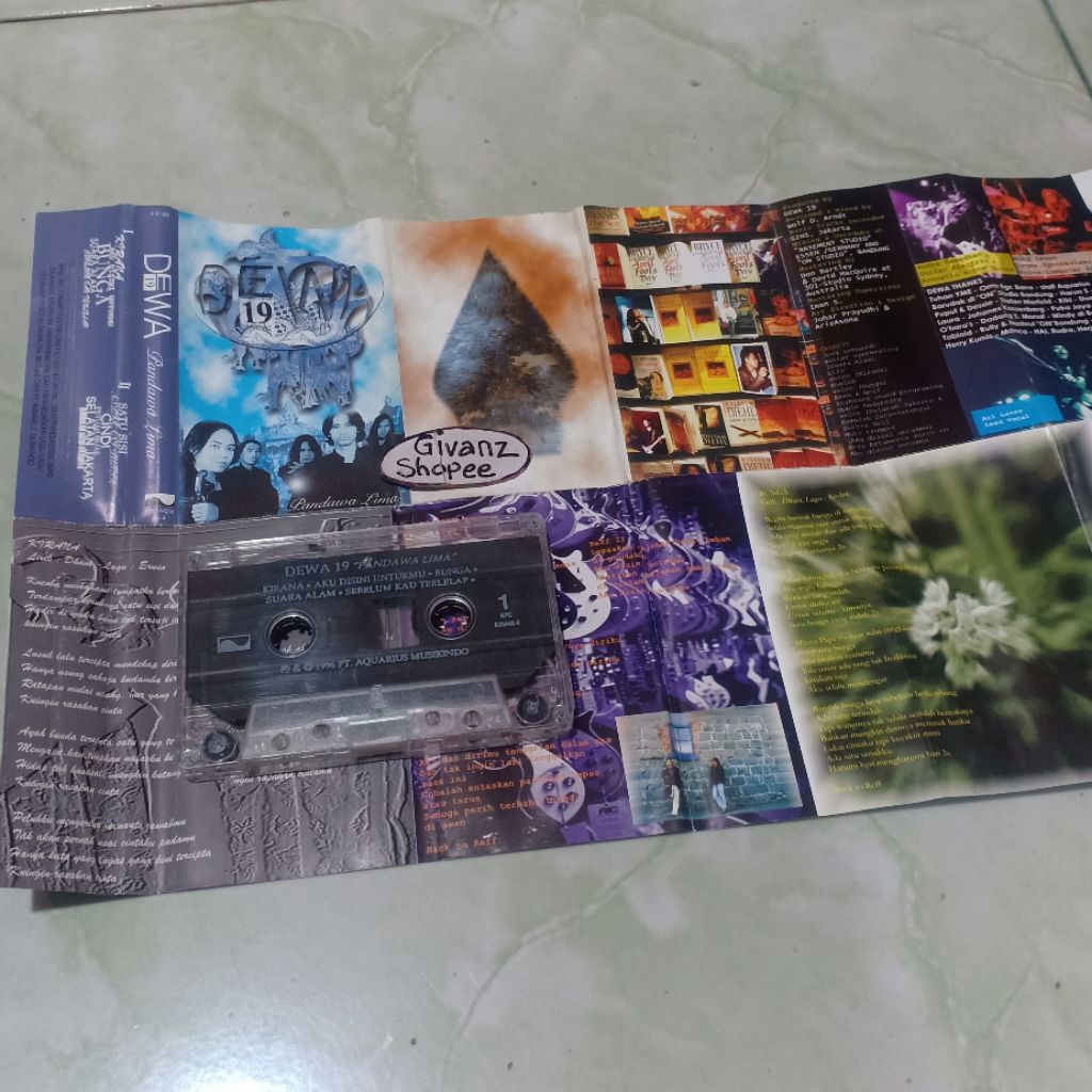 kaset pita DEWA 19 - pandawa lima