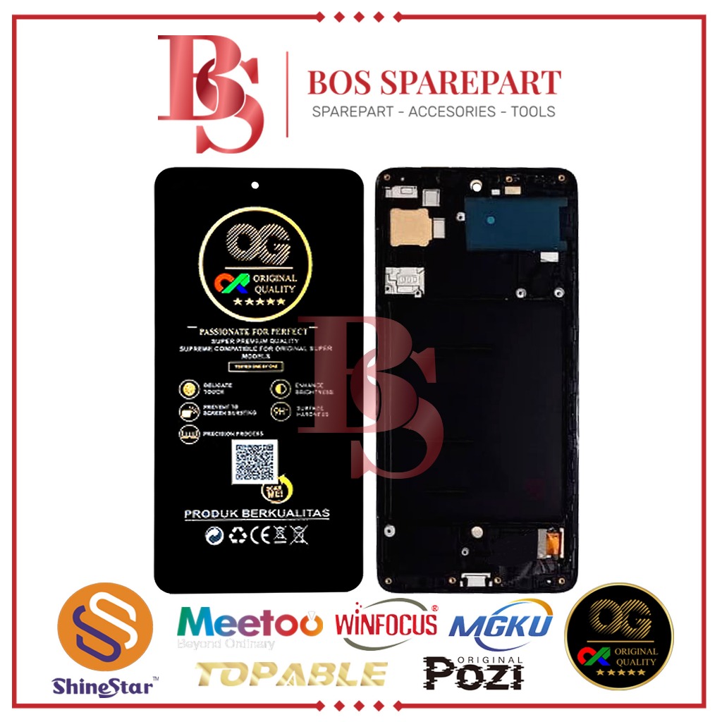 LCD TOUCHSCREEN SAMSUNG A71 2020 / A715